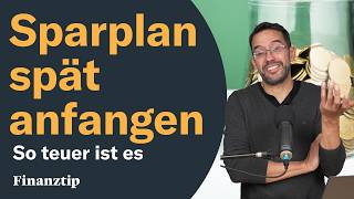 ETFSparplan Wie viel kosten 1 10 und 30 Jahre später anfangen [upl. by Aiynat]