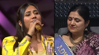 Adya Mishra Heart Touching Performance Semifinale Indian Idol 14 [upl. by Soilissav]