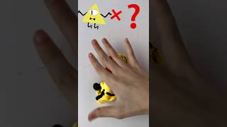 Bill Cipher❌❓😶‍🌫️🧥shots gravityfalls billcipher airdryclay satisfying ytshorts art art [upl. by Zeuqram735]