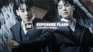 exposure flash tutorial in after effects [upl. by Brittni41]