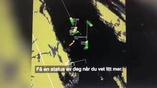 Fregatten Helge Ingstad kolliderer med tankskipet Sola lyd og radarlogg [upl. by Arondel407]