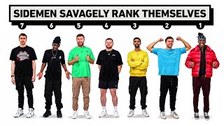 SIDEMEN SAVAGELY RANK THEMSELVES [upl. by Bissell]