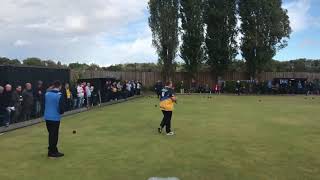 Crown green bowls  County Final British Oak Birmingham 2021 [upl. by Snej]