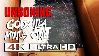 Unboxing GODZILLA MINUS ONE 4DISC DELUXE 4K UHD BLURAY SET [upl. by Cud]