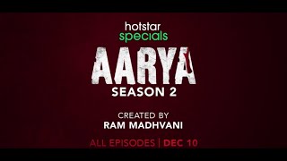 Hotstar Specials Aarya S2  Official Trailer  Ram Madhvani  Sushmita Sen  10th Dec  Hotstar CA [upl. by Schluter]