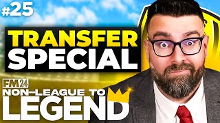 JANUARY TRANSFER WINDOW  Part 25  BURTON  NonLeague to Legend FM24 [upl. by Yarrum]