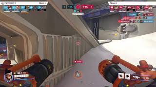 Getting focused by a tank Pt1 by CAYENNE — Overwatch 2 Replay VSZ3Z4 [upl. by Ainatit]