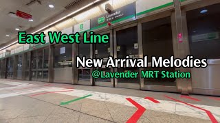 East West Line New Arrival ChimeMelodies at EW11 Lavender SMRT [upl. by Itida]