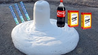 Coca cola and Mentos Super Volcano Eruption EXPERIMENT [upl. by Remliw]