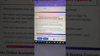 QuickBooks Online Accountant  NEW Enhanced Access Controls PREVIEW [upl. by Farlie844]