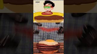 Start Your Day The Chuckwagon Chuckys Way😋 shorts breakfast sandwich nickelodeon [upl. by Wakefield]