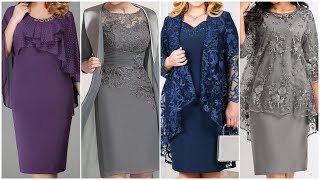 Latest 40Mother of the bride dressesstunning wedding guest outfit ideas trending [upl. by Aiym]