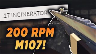 the  NEW  17 INCINERATOR in phantom forces 200 RPM M107 [upl. by Elise]