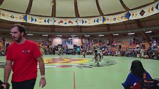 Mens Traditional 18th birthday Special at siksika Education Powwow 2024 song 1 [upl. by William]