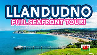 LLANDUDNO Wales  Seaside Tour from Llandudno Pier to Llandudno Beach [upl. by Chrisman522]