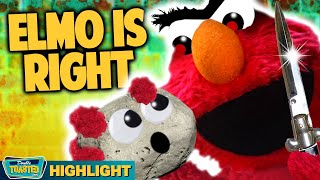 ELMO LOSES IT OVER A ROCK  Double Toasted [upl. by Nealah]