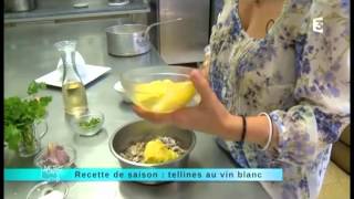 Recette Tellines au vin blanc  4 septembre 2013 [upl. by Ingemar522]