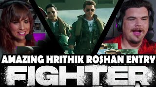 FIGHTER Amazing Hrithik Roshan ENTRY SCENE  Hrithik Roshan Deepika Padukone Anil Kapoor Karan S [upl. by Rivalee]