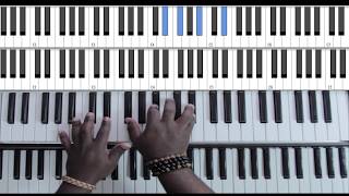 Superstition by Stevie Wonder Keyboard Tutorial [upl. by Anhej]