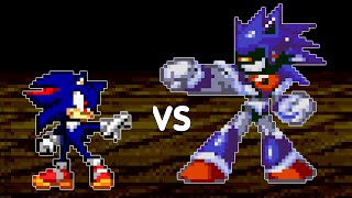 Shadic vs Metallix  Sprite Animation [upl. by Donata174]