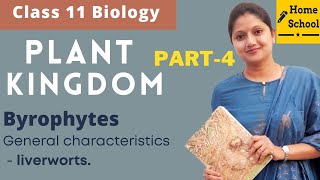 Plant kingdom Biology class 11 NEET Byrophytes  Part4 [upl. by Tacye]