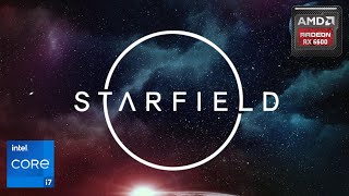 Starfield Gameplay with i7 4770 and RX 6600 8Gb Ultra Setting [upl. by Marchall401]