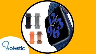 ⌚ CAMBIAR CORREA Apple Watch Series 6 y Apple Watch SE  PONER o QUITAR [upl. by Klehm]