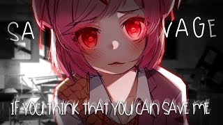 Nightcore ↬ Savage lyrics [upl. by Casmey542]