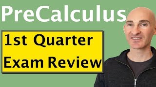 PreCalculus Final Exam Review First Quarter [upl. by Delgado]