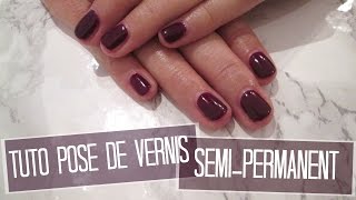 TUTO Pasàpas Pose de Vernis SemiPermanent  Melissa Easy Nails [upl. by Anagnos]