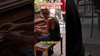 Esse mendigo se aproximou do piano e algo incrível aconteceu shrots [upl. by Aterg528]