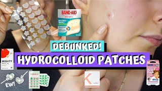 HYDROCOLLOID PATCHES  PROS amp CONS DO THEY ACTUALLY WORK  DEBUNKED [upl. by Enida]