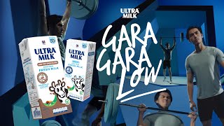 GaraGara Low 🫵 Ultra Milk Low Fat — Bikin Semua Jadi Aktif Terus Nggak Mau Slow [upl. by Ahidam]