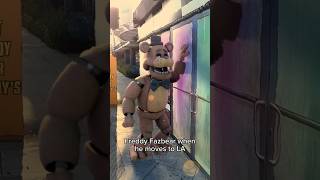 FREDDY FAZBEAR IRL LA FNAF Movie Live Action Animation [upl. by Bergess]