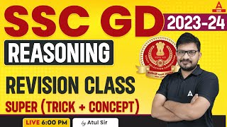 SSC GD 202324  SSC GD Reasoning by Atul Awasthi  SSC GD Reasoning Trick amp Concept  Lec2 [upl. by Kimberli]