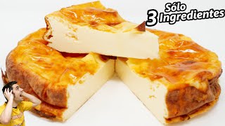 PASTEL FÁCIL de YOGUR con solo 3 INGREDIENTES 😍🥛😋 Receta económica y CREMOSA Receta  698 [upl. by Sheelah]