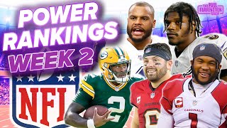 NFL Power Rankings Bucs amp Saints SURGING Vikings amp Cardinals LEGIT Ravens Lions amp 49ers FALL [upl. by Greenman]