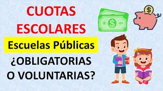 Maestro mx CUOTAS ESCOLARES OBLIGATORIAS O VOLUNTARIAS pago de inscripción Escuelas públicas [upl. by Colwin]