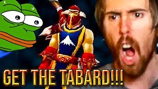 Asmongold Threatens To KICK OUT His Whole Guild  New Tabard Classic WoW [upl. by Remle682]