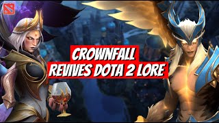 Crownfall Act Brings ScreeAuk Lore ESL One Birmingham  Dota News [upl. by Beaston]