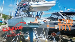 HowTo Build A DIY Swim Platform On A Sailboat [upl. by Attennaj427]