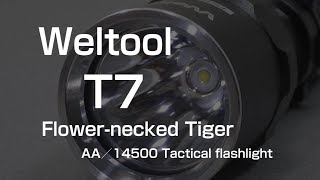 Weltool T7 Flowernecked Tiger CW  review [upl. by Mauricio]