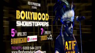 Bollywood Show Stoppers  Atif Aslam Shaan Bipasha Basu amp Malaika Arora Live in London 2013 [upl. by Bert281]