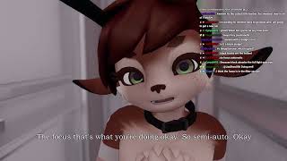 VRChat Twitch Stream Wanna go for walkies [upl. by Anrak866]