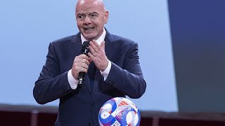 La FIFA reçoit les candidatures pour les Coupes du Monde 2030 et 2034 [upl. by Tjaden]