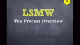 Introduction to LSMW [upl. by Ettennod]