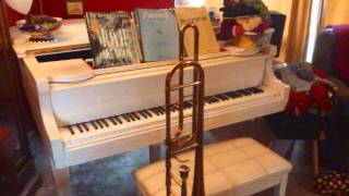 Trombone Solo  Oh Christmas Tree  from Tons of Tunes [upl. by Levi]