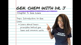 Introduction to Gas Laws  Gen Chem with Dr J [upl. by Serg]