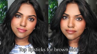 Top lipstick combos for Brown skin  Nikki Charms 2024 [upl. by Ranzini400]