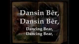 Dansin Bêr  Gwyneth Glyn geiriau  lyrics [upl. by Ylrbmik]